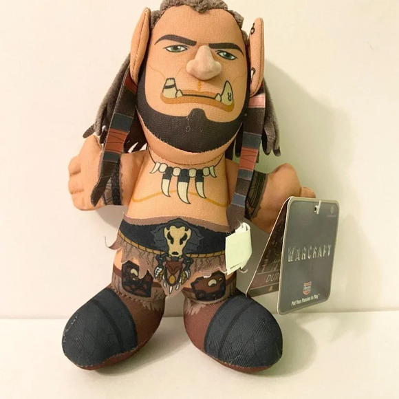 2016 Warcraft Durotan  Plush Bleacher Creatures 7 Inch Figure Toy - Picture 10 of 12